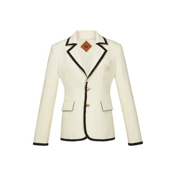MCM Business Suits Coats Women's Beige