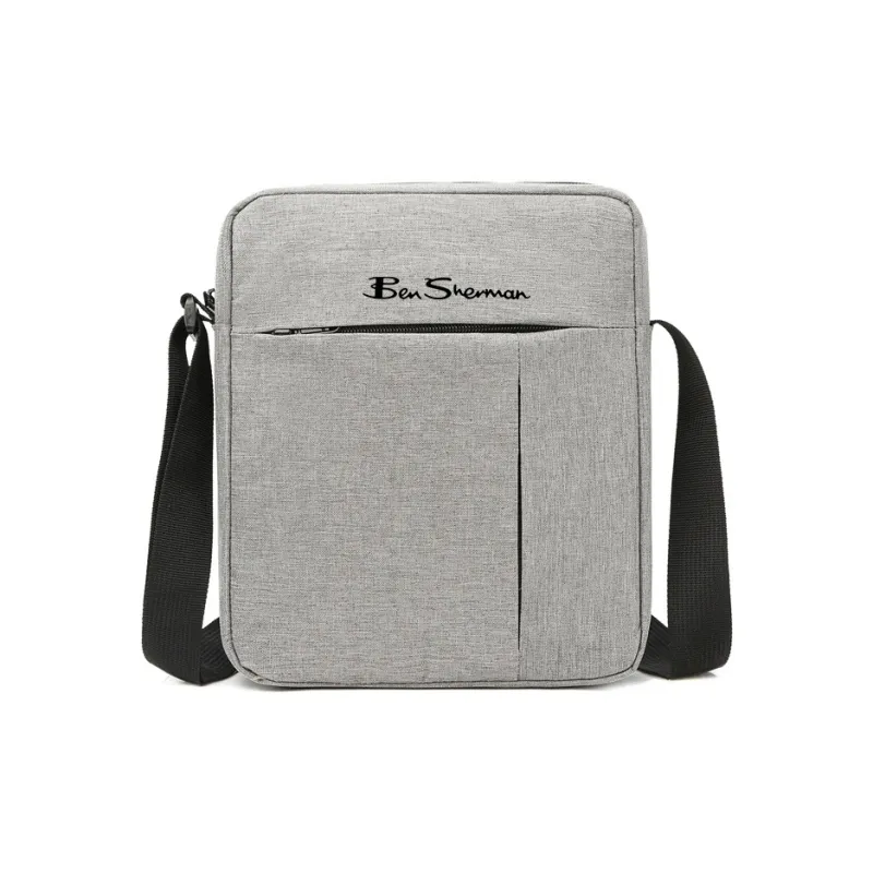 BEN SHERMAN Nylon Crossbody Bag, Shoulder Bag Regular Unisex Multicolor-4