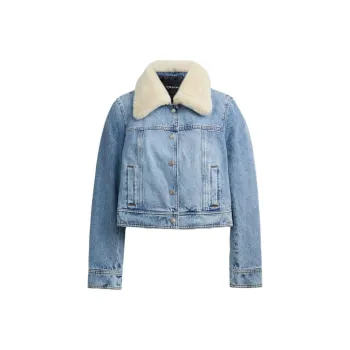 COACH Denim Jacket Women's Blue