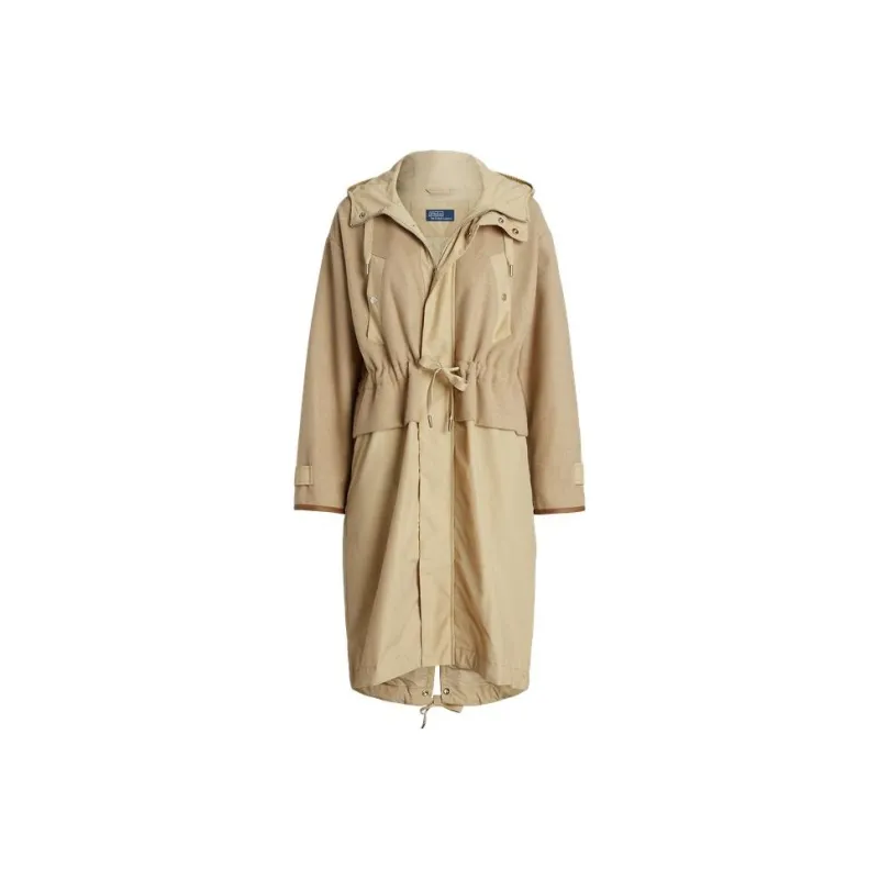 Polo Ralph Lauren SS23 Trench Coat Women's Brown-0