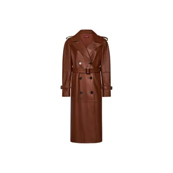 MaxMara Double Breasted Belted Coat