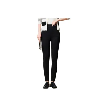 FENHONGMALI Casual Pants Women's Black