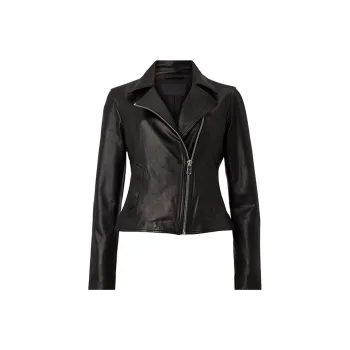 ALLSAINTS Leather Jackets Women's Black Black