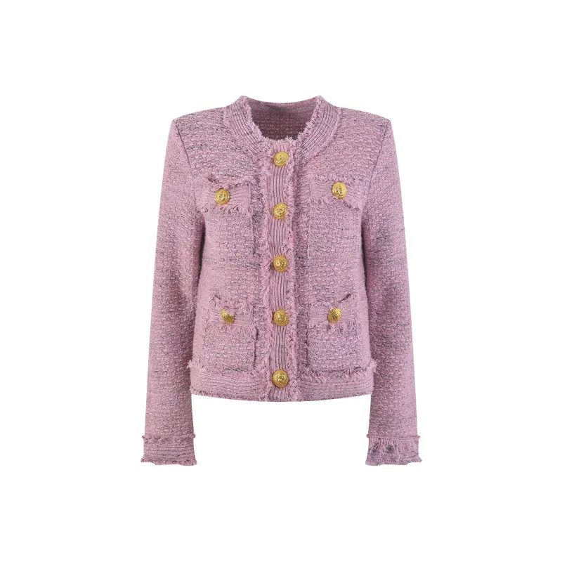 CHARM PICK Cropped Coats Women's-0