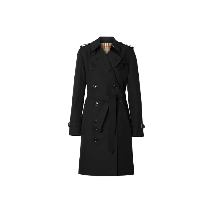 Burberry Trench Coat Women's Black-0
