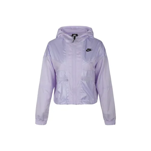 Nike Cropped Coats Women's Taro Purple
