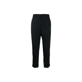 Yohji Yamamoto Knitted Sweatpants Women's Black