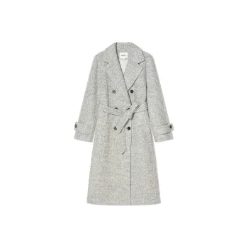COVERINS Coats Women's Light Gray