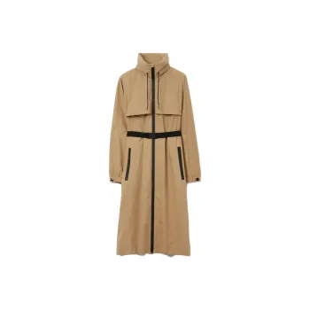 Burberry Belted Hooded Coat
