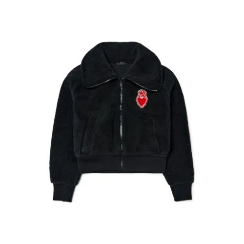 MLB New York Yankees Cropped Coats Women's Black