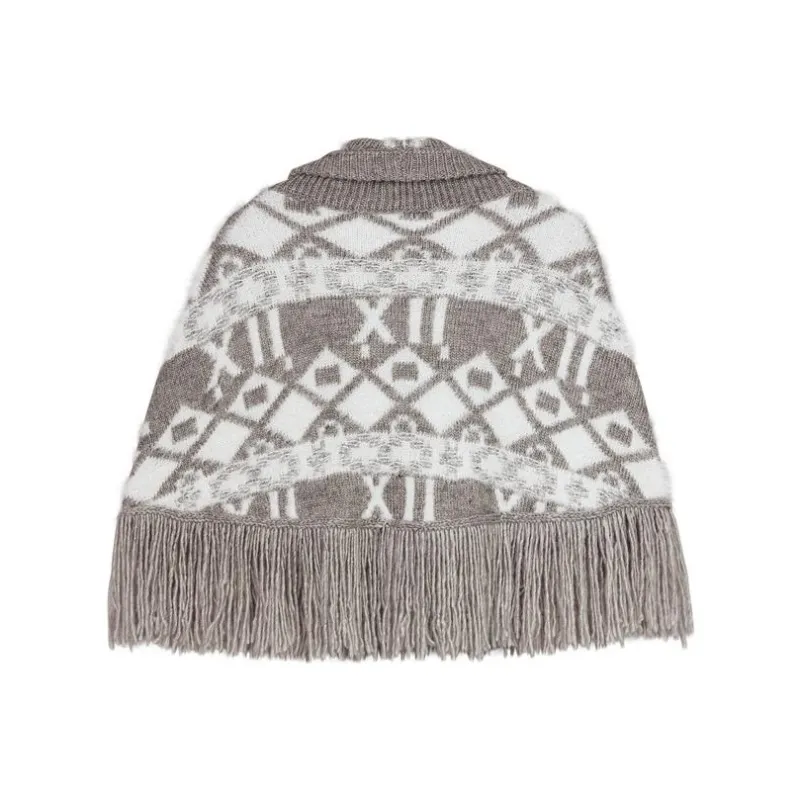 XII BASKET Cloaks Women's Gray-0