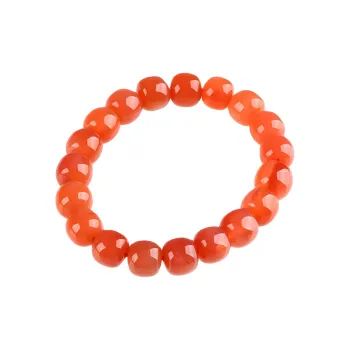 POSILAN Southern Red Agate Bracelets Unisex