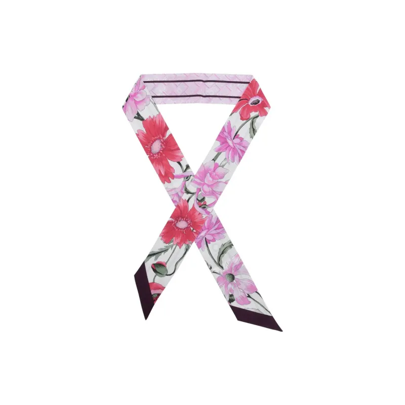 FERRAGAMO Silk Scarves Women's Pink-3