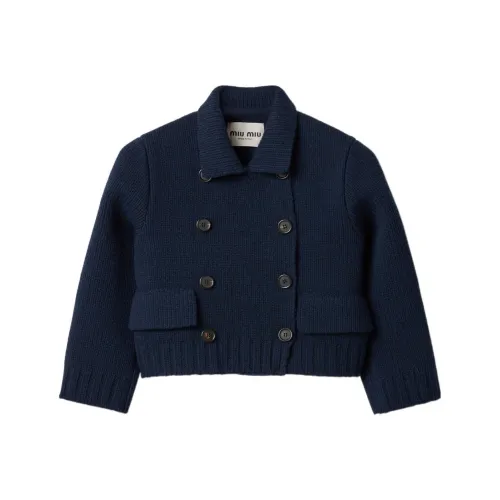 MIU MIU huakai Wool Jacket 'Navy'