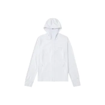 Columbia Dust Resistant Windproof UV Protection Sun Protection Clothing Women's White