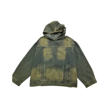 YINLEI Denim Jacket Unisex Blue