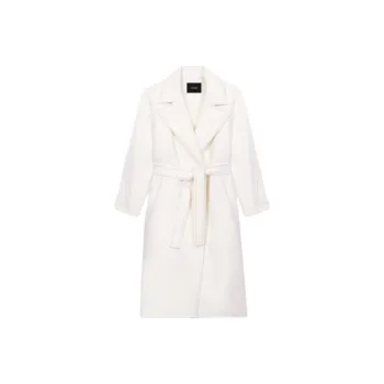 Maje Long Belted Coat