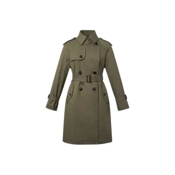 HAZZYS Trench Coats Women's Khaki