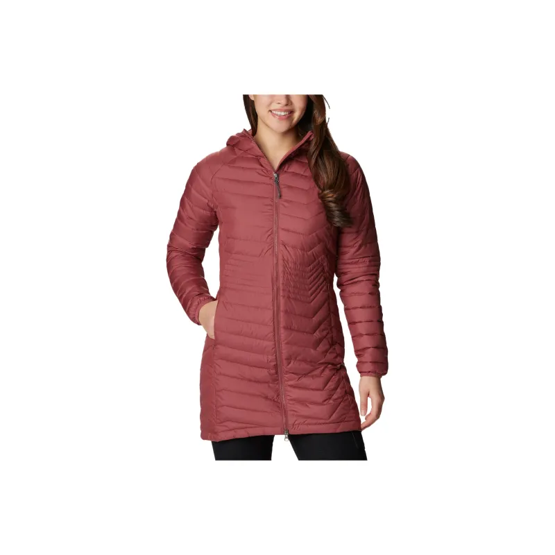 Columbia Powder Powder Lite™ Puffer Jacket Women's Brick Red-0