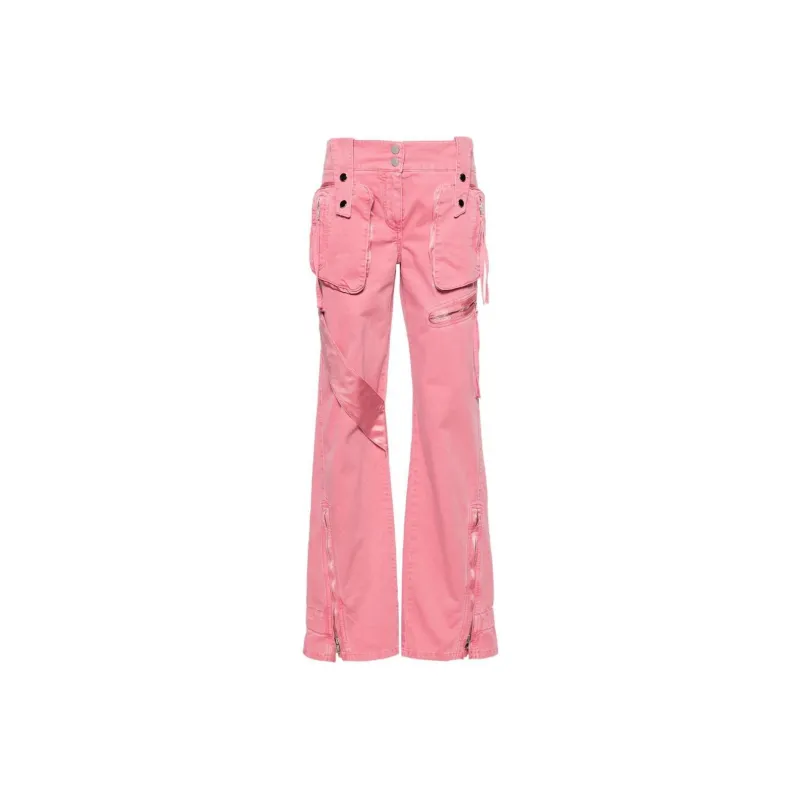 Blumarine Low rise Cargo Trousers-0