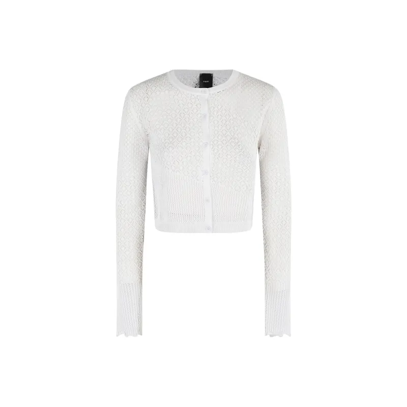 PINKO Crochet knit Cardigan-0