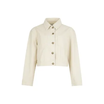 JESSYLINE Denim Jacket Women's White