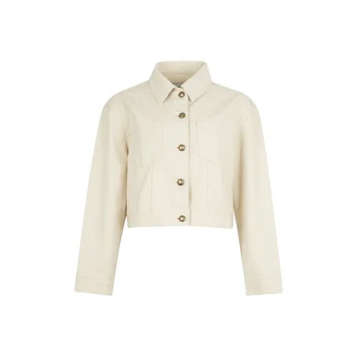 JESSYLINE Denim Jacket Women's White
