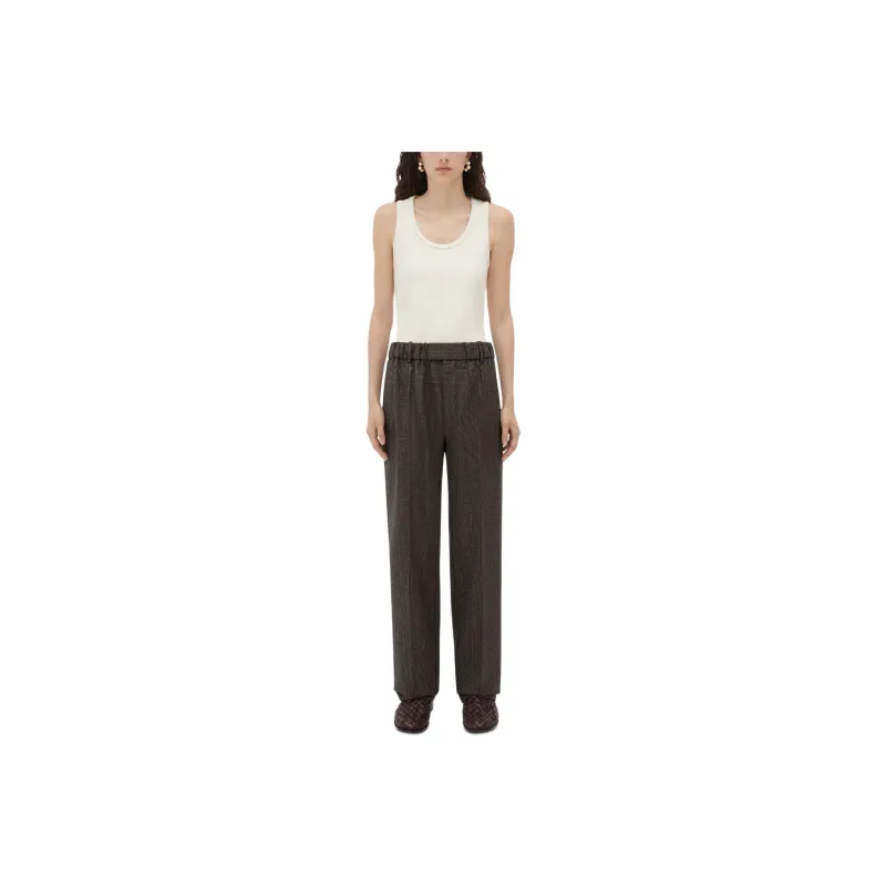 Bottega Veneta Houndstooth Trousers-0