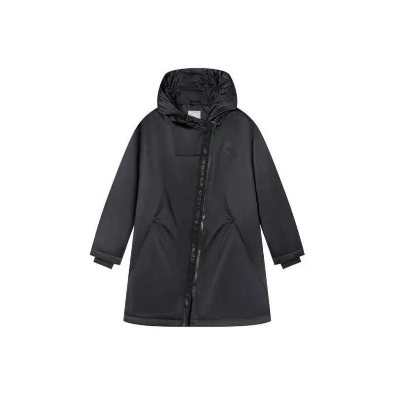 New Balance Puffer Jackets Women's Black-0