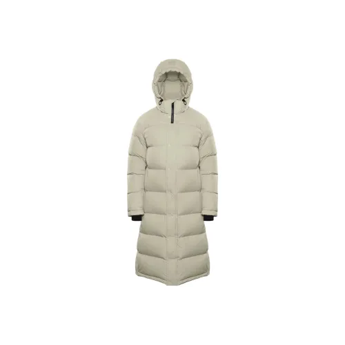 ARITZIA The Super Puff Long CliMATTE Down Jacket Women's Haze Grey/Haze Gray