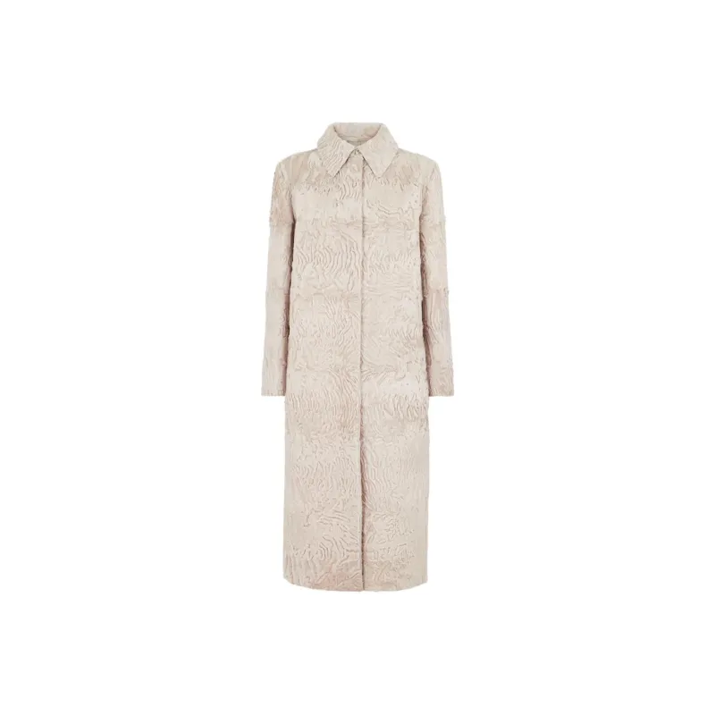 FENDI Coats Women's Beige-0