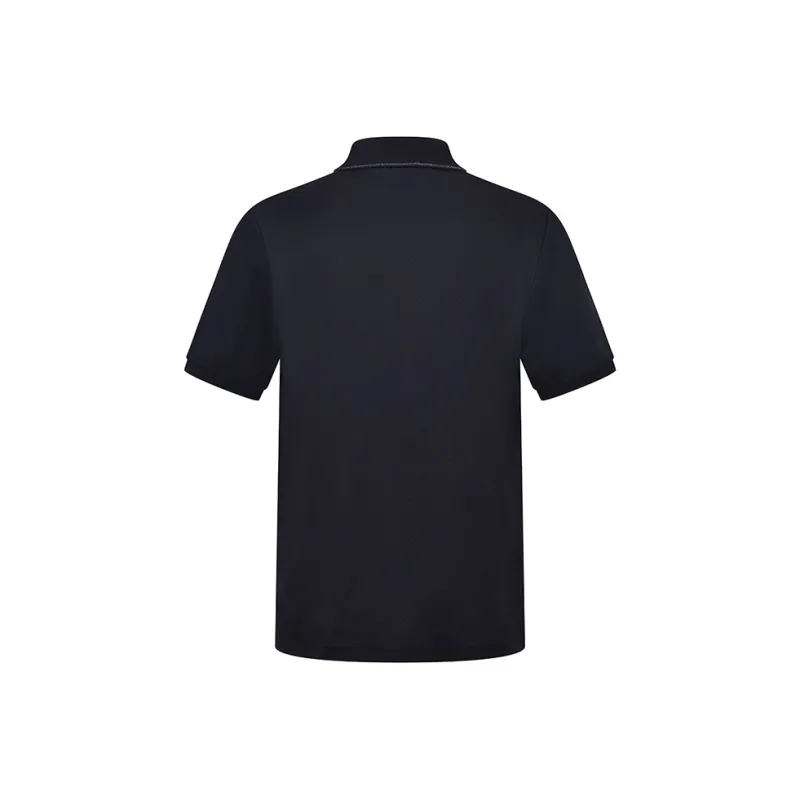 RARE Polo Shirt Men's Navy Blue-1