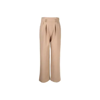 MASFER.SU Casual Pants Women's Light Khaki