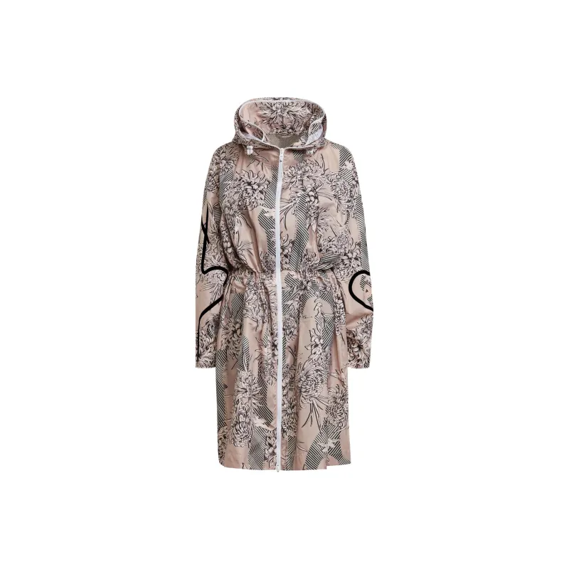 Adidas Trench Coats Women's Pink-0