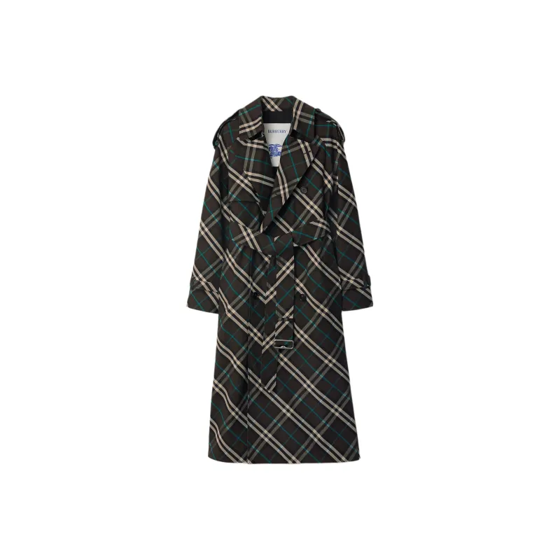 Burberry Nova check Trench Coat-0