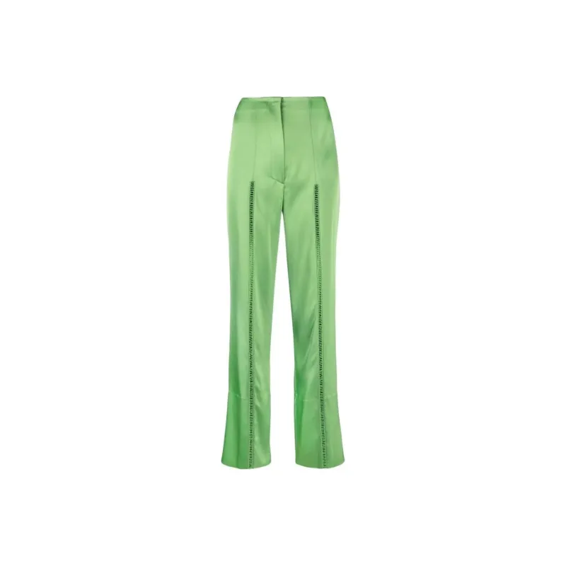 NANUSHKA Knitted Sweatpants Women's Green-0