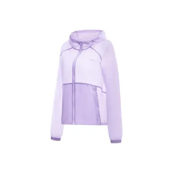 LiNing Fitness Series Water Resistant Sun Protection Clothing Women's Lilac