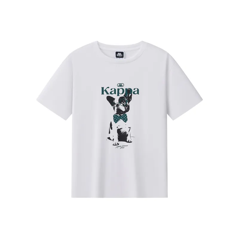 Kappa 1916 Series T Shirt Unisex White-0