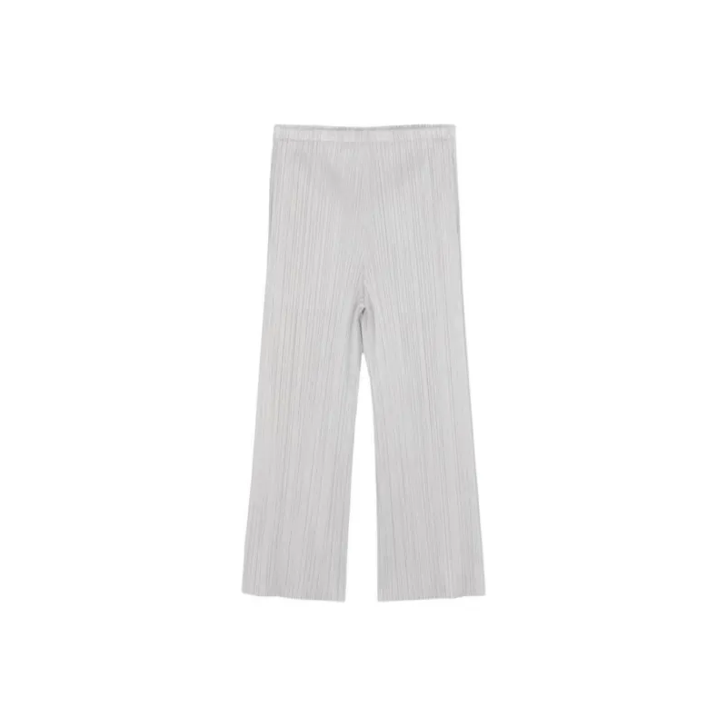 PLEATS PLEASE ISSEY MIYAKE Casual Pants Women's White-0