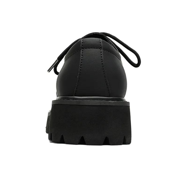 MADALLO Low Top Casual Shoes Unisex Black-3