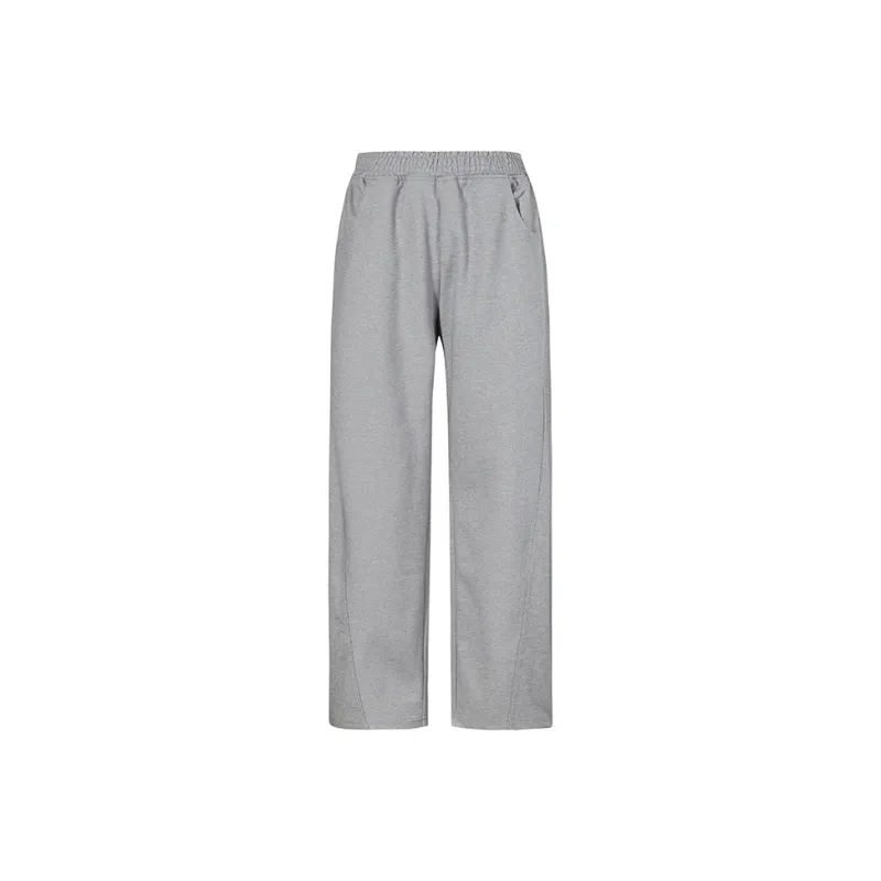 Wen Shan Casual Pants Women's Gray-7