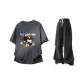 Dark Gray+Black Pants