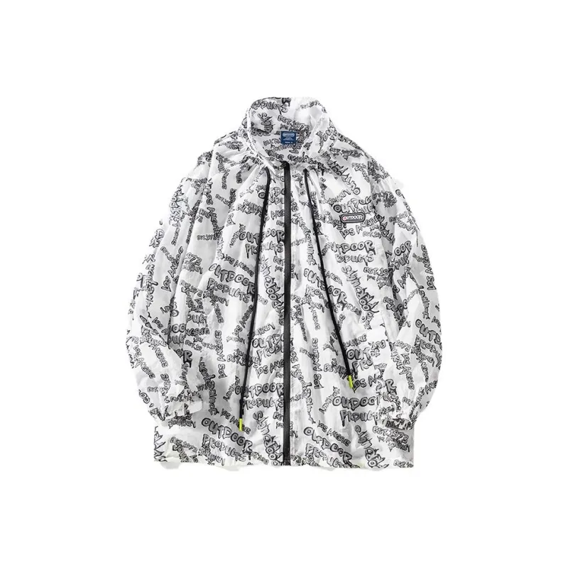 OUTDOOR PRODUCTS Sun Protection Clothing Women's White Print-0