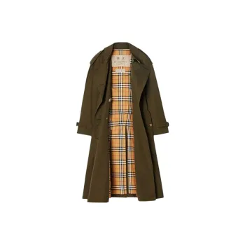 Burberry Trench Coat Women's Army Green