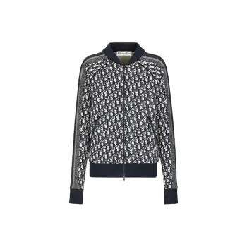 DIOR SS21 Baseball Jacket Women's Black