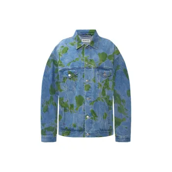 Balenciaga SS21 Denim Jacket Women's Blue