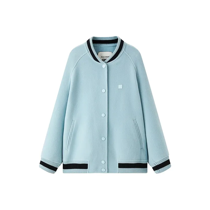 PEACEBIRD x CASPER Baseball Jacket Women's-2