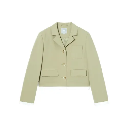 DIALOGUE Business Suits Women's Light Grass Green