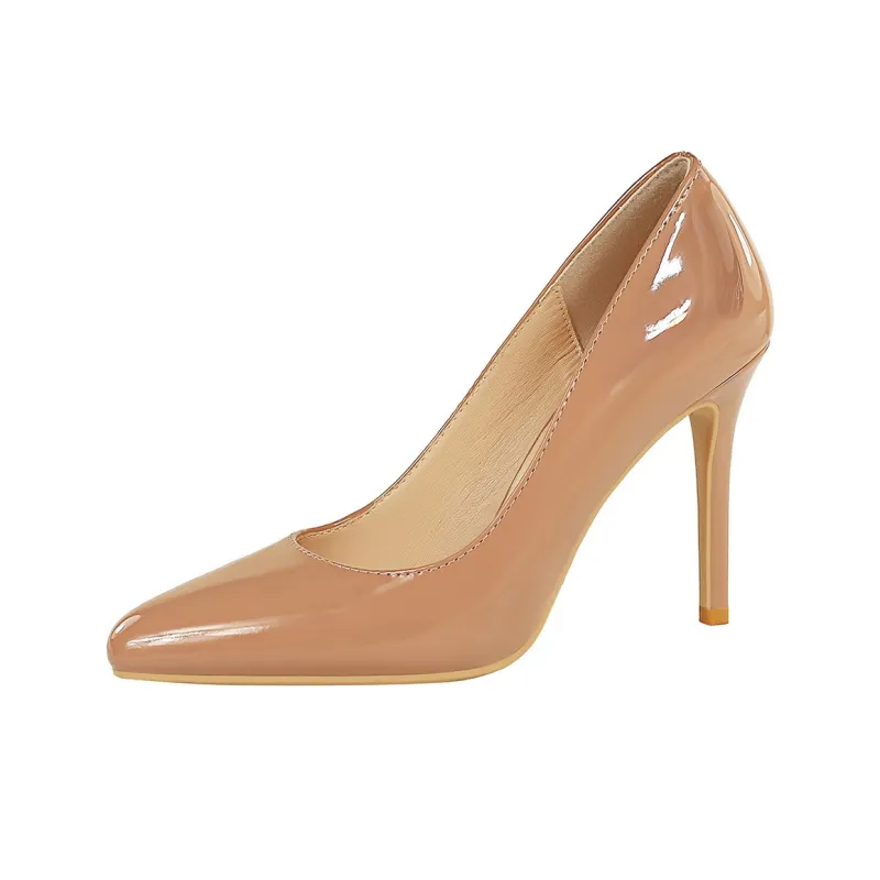 YAFEI XUANYU Slim Heel High Heels 10CM Women's-18