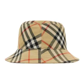 Burberry Polyester Bucket Hats Kids' Brown